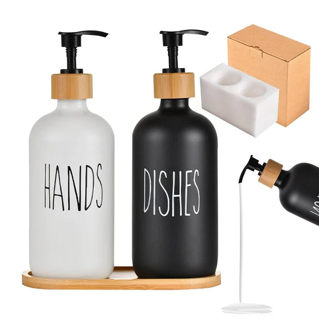 kitchen soap dispenser set