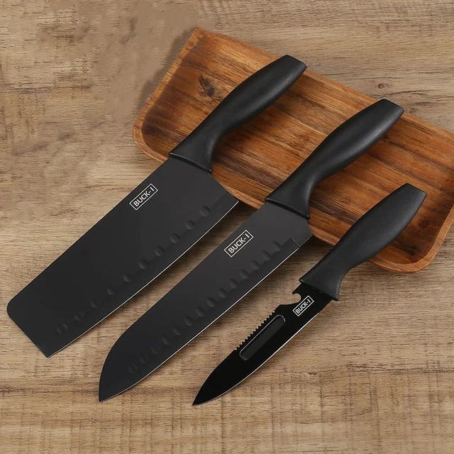 damascus kitchen knife set