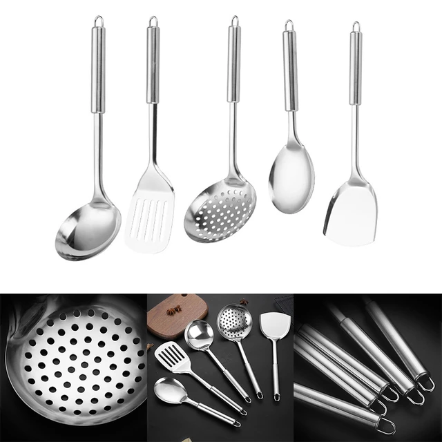 stainless steel kitchen utensils