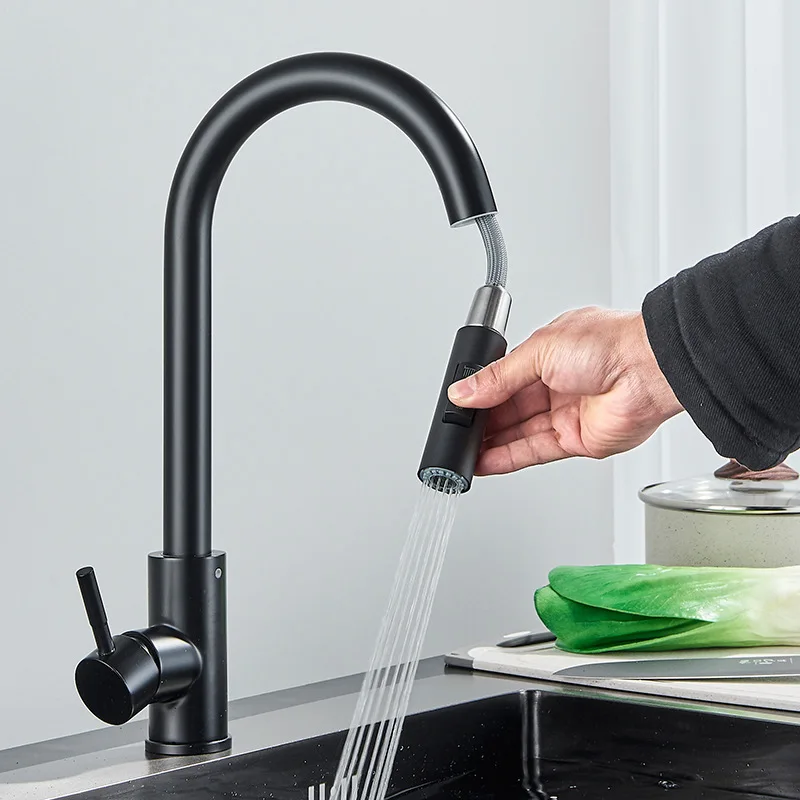 Black Stainless Steel Kitchen Faucet: A Comprehensive Guide插图4