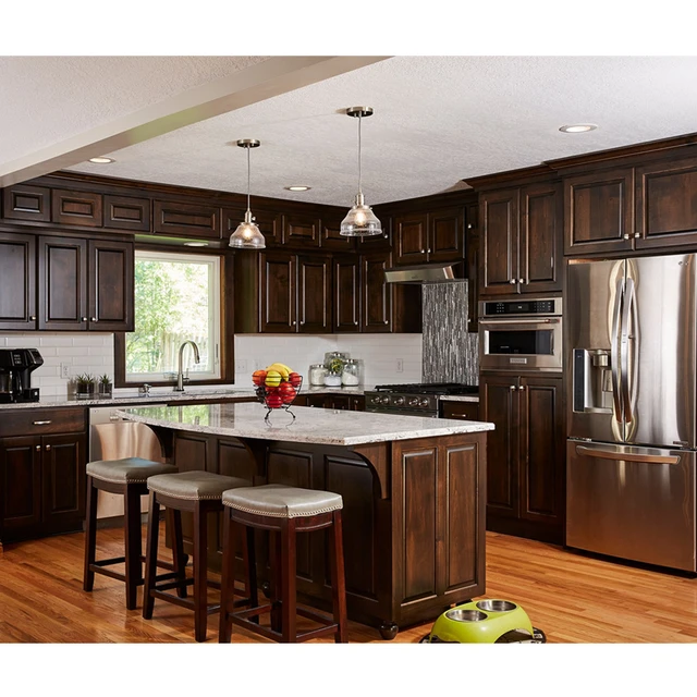 Dark Cabinets Kitchen