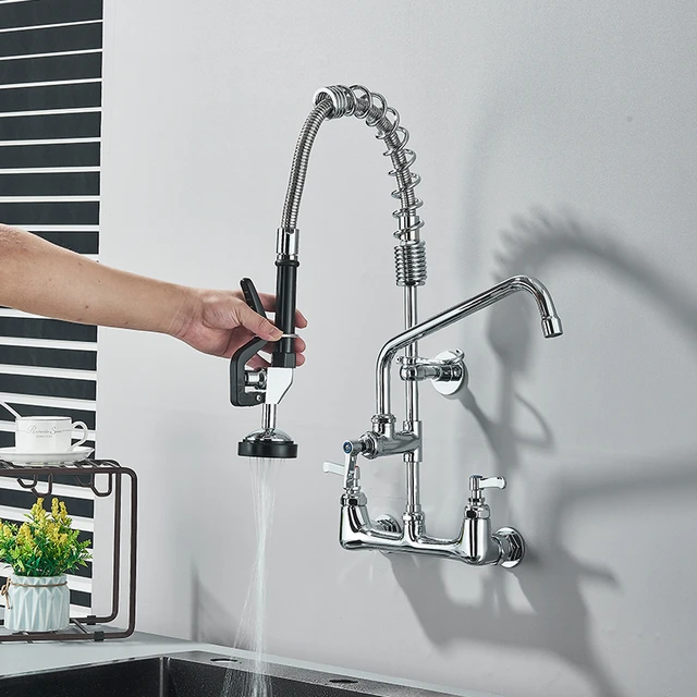 kitchen faucet with sprayer