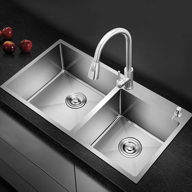 double kitchen sink