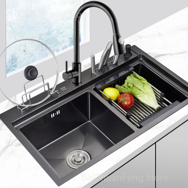 double kitchen sink