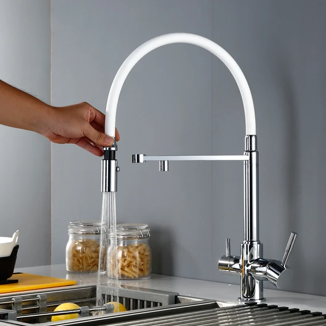  Kitchen Faucet with 3 Holes