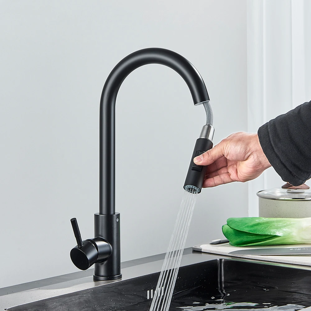 kitchen faucet with two  handles