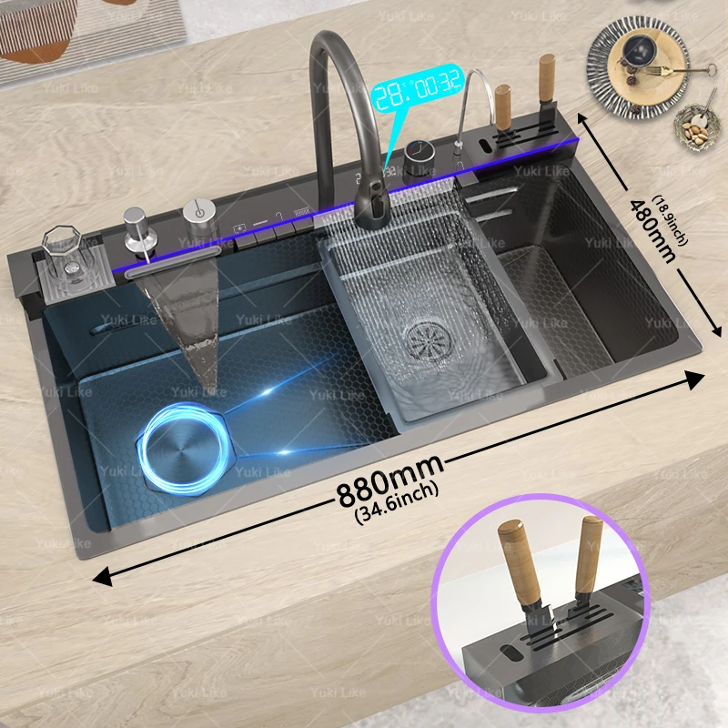 how to install kitchen sink