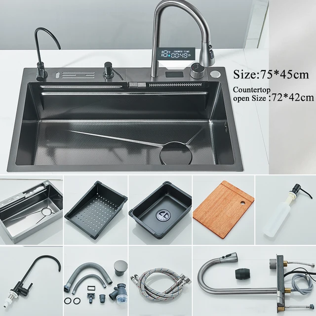 how to install kitchen sink