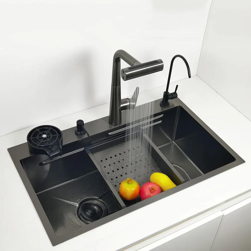 how to install a kitchen sink