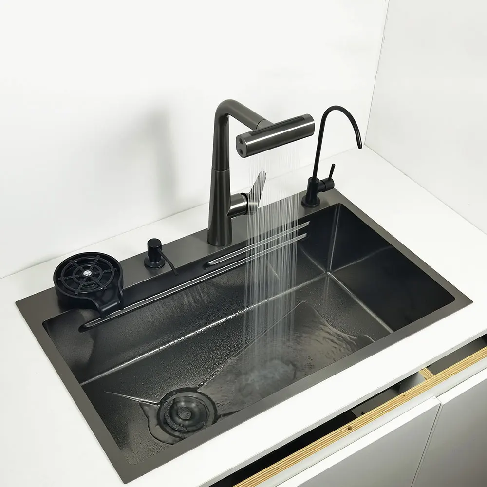 how to install a kitchen sink