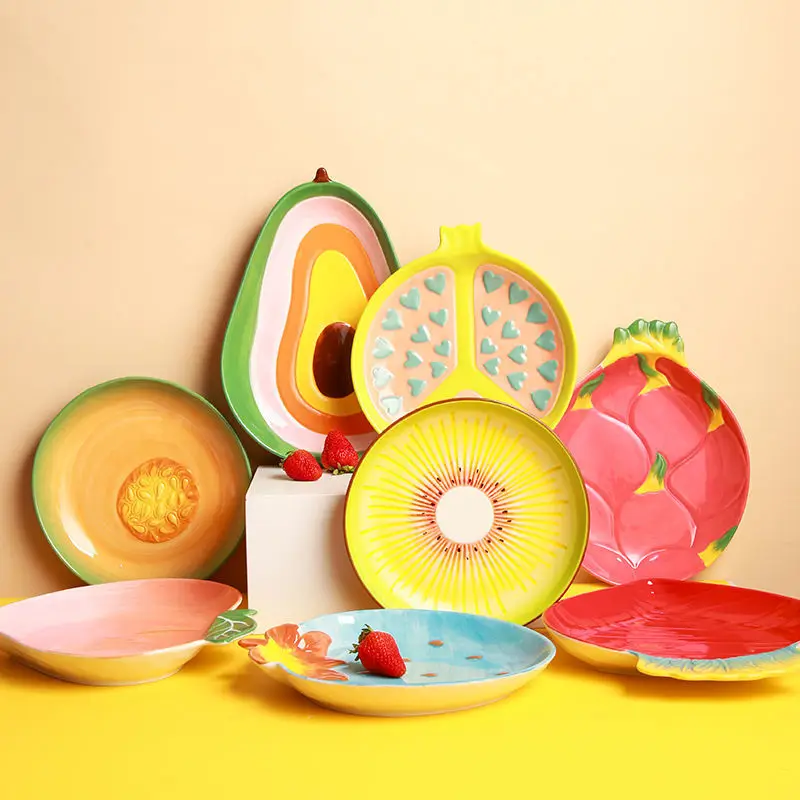 fruit shaped plate