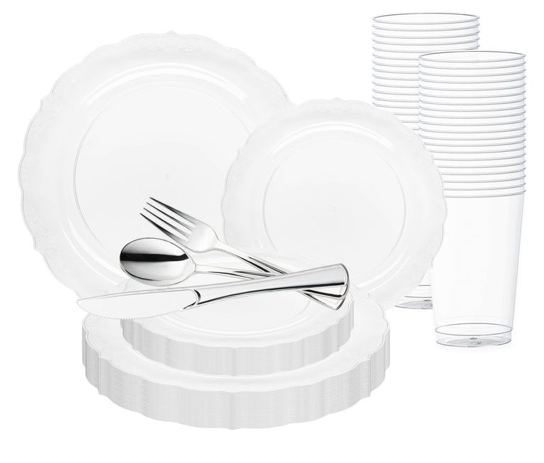 plastic tableware