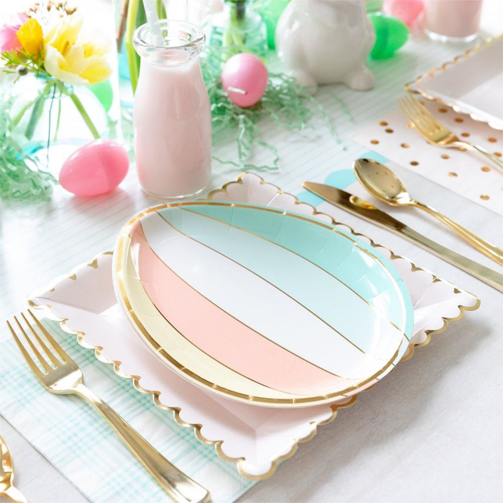 easter tableware