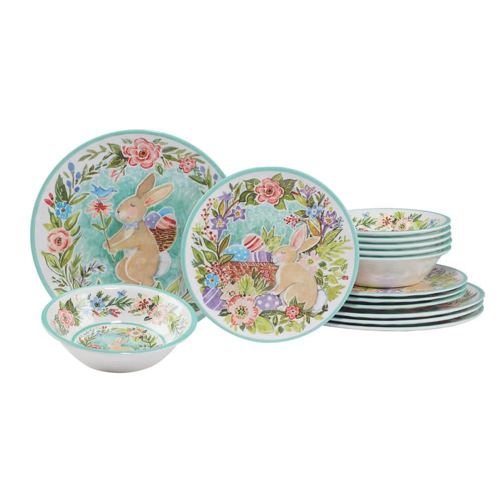 easter tableware